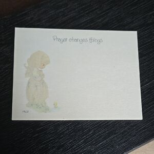 Inspirational Notepad Illustration Vintage Post It Notes PRECIOUS MOments Unisex